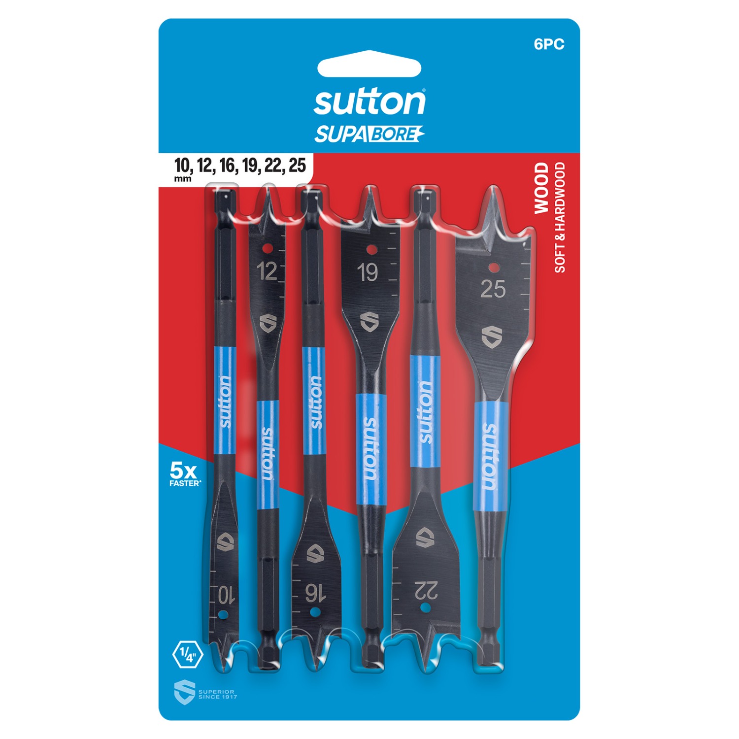 SupaBore - Spade Bits - Sets